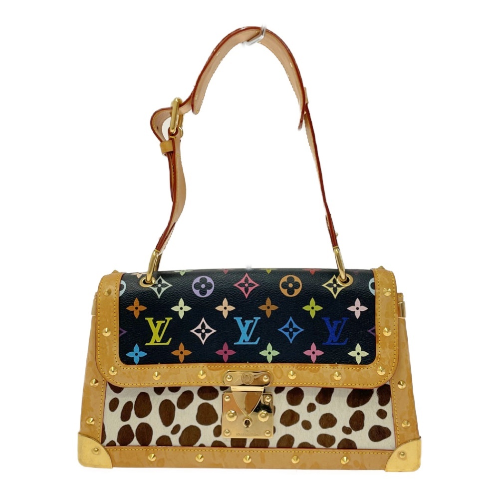 LOUIS VUITTON ルイ・ヴィトン M92825 マルチカラー PVC ハラコ サック ダルメシアン ショルダーバッグ 449533 ショルダーバッグ拍卖
