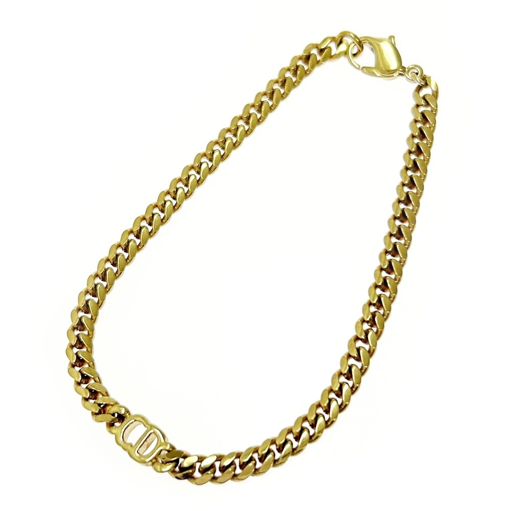 Christian Dior クリスチャンディオール GP CDロゴ ブレスレット レディース ゴールド 394851 ブレスレット拍卖