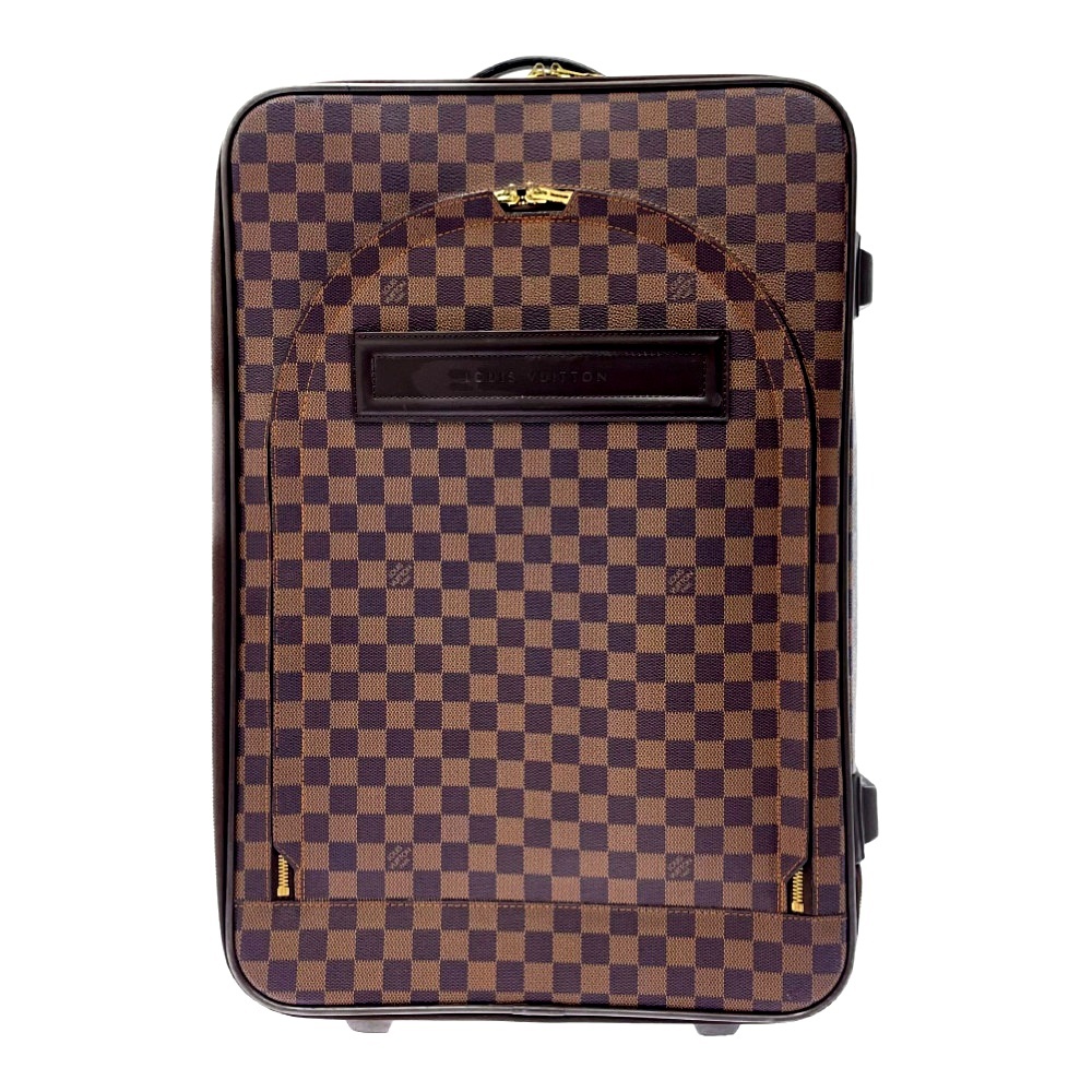 LOUIS VUITTON ルイ・ヴィトン N23294 ダミエ PVC ベガス55 キャリーバッグ ブラウン 317018 キャリーバッグ拍卖
