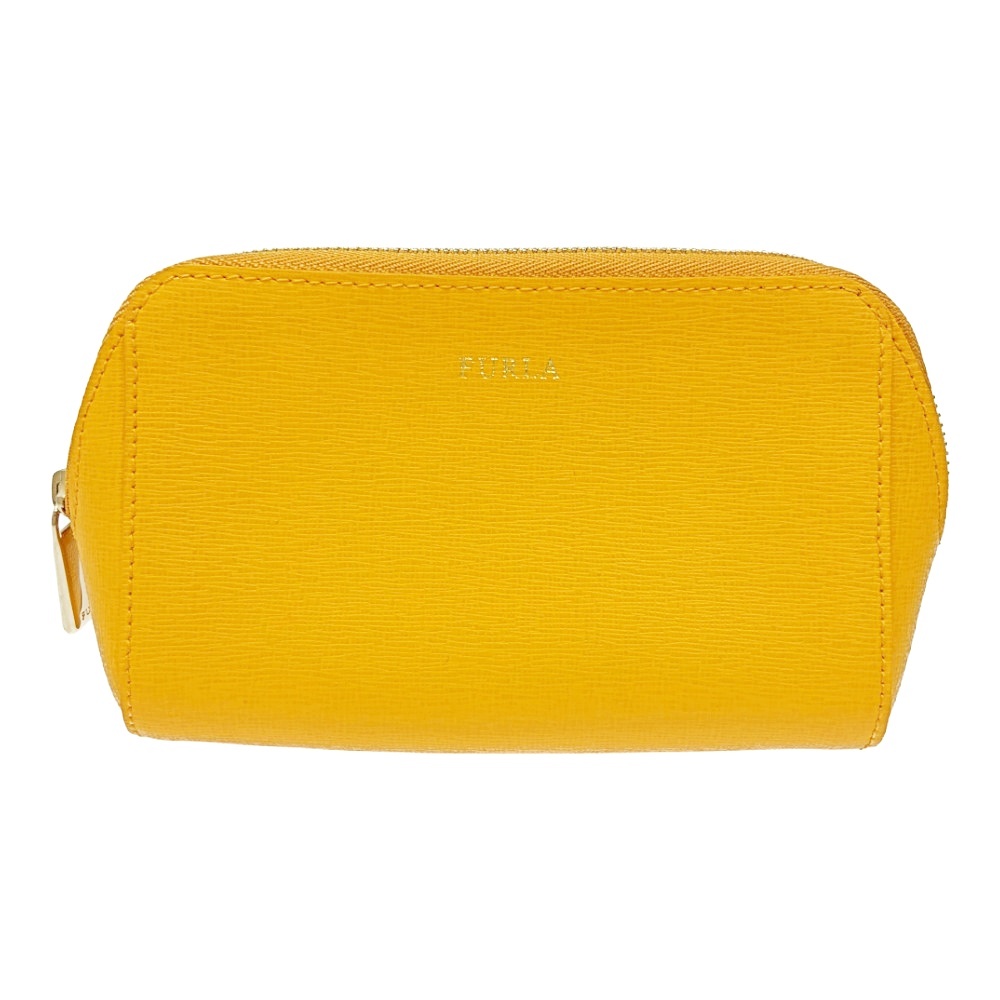 Furla フルラ レザー ポーチ レディース イエロー 303112 ポーチ拍卖