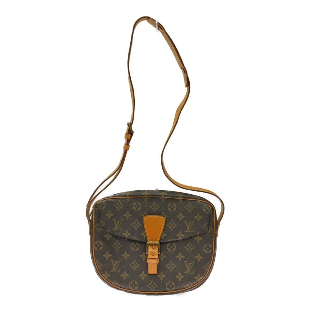 【ジャンク】 LOUIS VUITTON ルイ・ヴィトン M51225 モノグラム PVC ジュヌフィーユ ショルダーバッグ ブラウン 370413 ショルダーバッグ拍卖