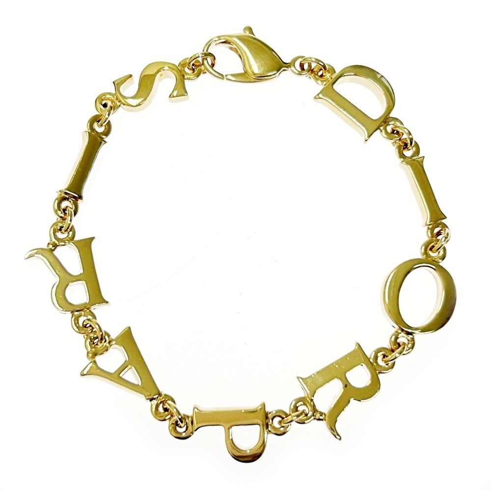 【箱付き】 Christian Dior クリスチャンディオール GP DIOR PARIS ブレスレット レディース ゴールド 365547 ブレスレット拍卖