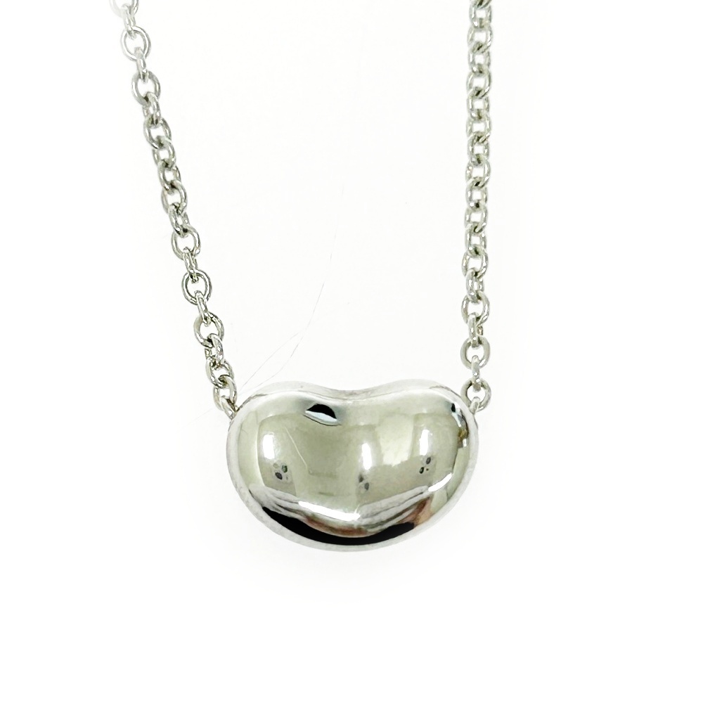 TIFFANY&Co. ティファニー シルバー エルサペレッティ ビーン ネックレス 2.5g 925刻印 398988 ネックレス拍卖