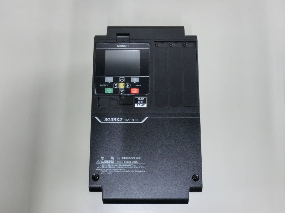 OMRON 3G3RX2-A2015 インバータ 3相AC200V 1.5kW 中古 オムロン拍卖