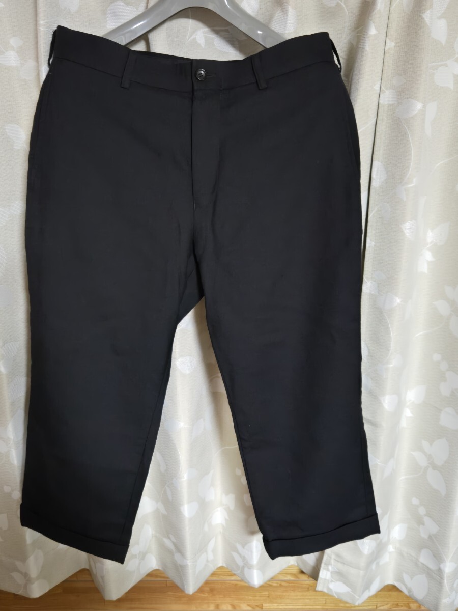COMME des GARCONS HOMME コムデギャルソン オム クロップドパンツ 黒拍卖