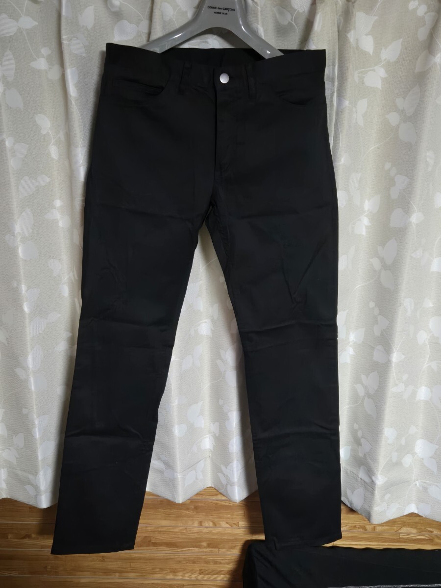 COMME des GARCONS HOMME PLUSコムデギャルソン オム プリュス スキニーパンツ 黒 M ブラックイズベスト期拍卖
