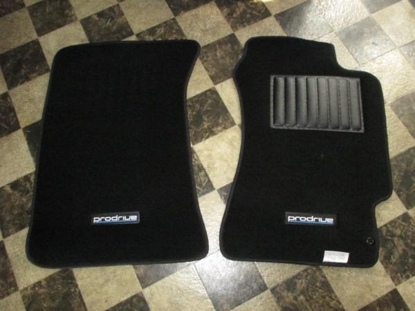 PRODRIVE製 フロアマット黒フロントのみ 2枚(GDB型) (受注生産品) *送料別途拍卖