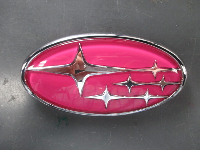 ラ・アンスポーツ製 スバル カスタムピンクオーナメント リヤ用 WRX STI VAB/VAG型 & S4型用拍卖