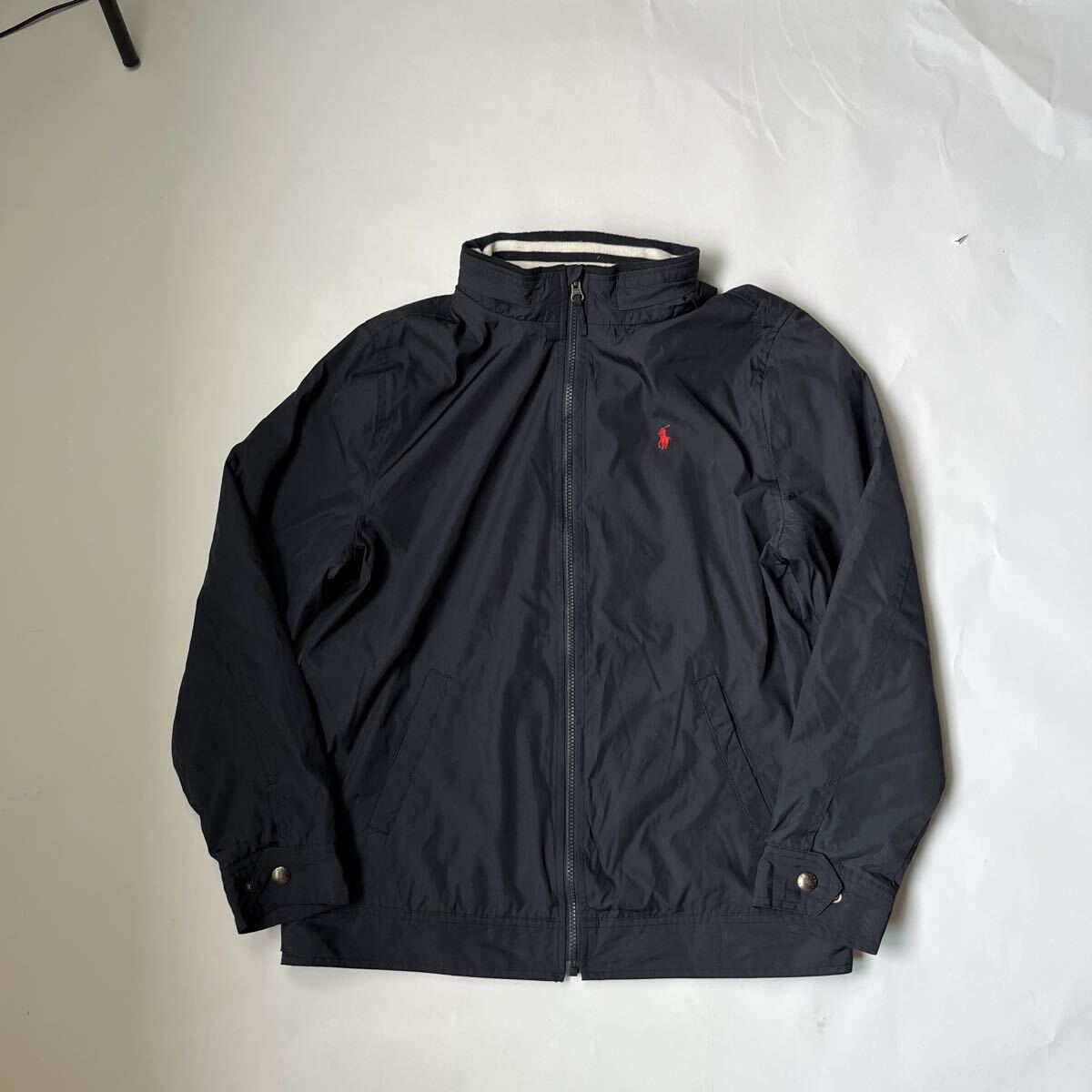ラルフローレン スイングトップ ネイビー パーカー XL キッズ レディース Ralph Lauren POLO ブルゾン拍卖