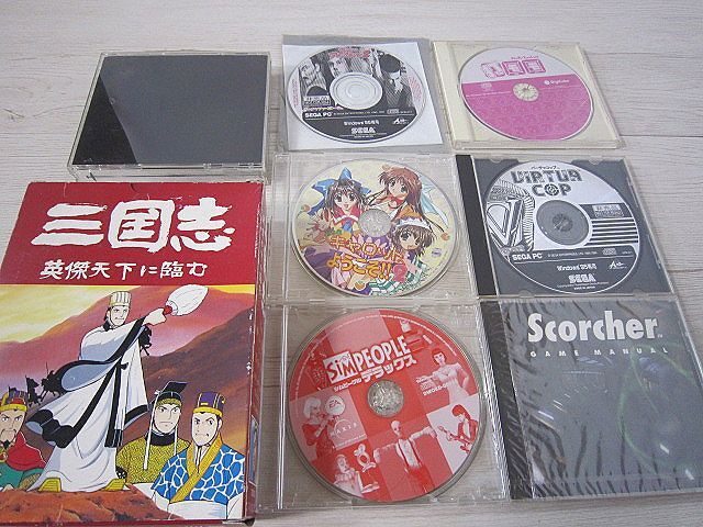 PCゲーム PCソフト まとめて 8点セット 三国志/Scorcher/EVEZERO/打モモ など Windows PCエンジン【中古】YO8026DAI【送料無料/匿名配送】拍卖