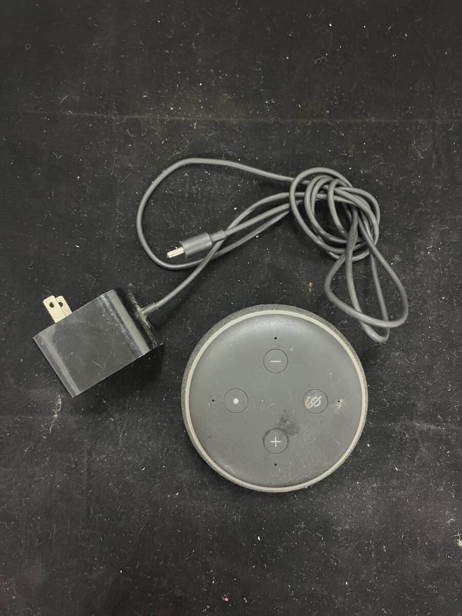 【中古】amazon Echo Dot 第3世代 チャコール、 スマートスピーカー with Alexa拍卖