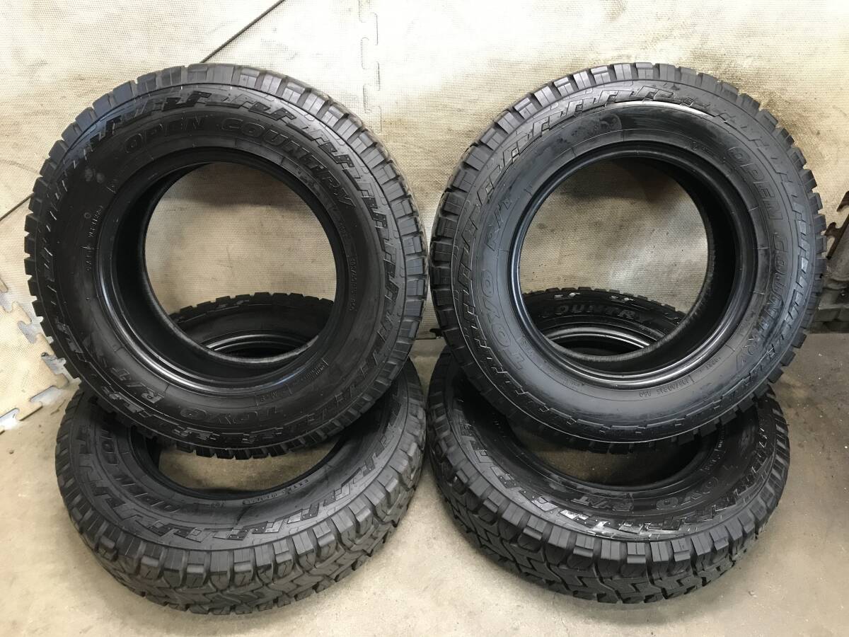 【195/80R15】バリ山22年製TOYO R/T OPENCOUNTRY タイヤ 4本拍卖