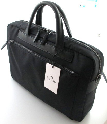 ☆1点限り☆新品未使用品☆ポールスミス メンズ 2WAY ビジネスバッグ ショルダーバッグ 黒☆拍卖