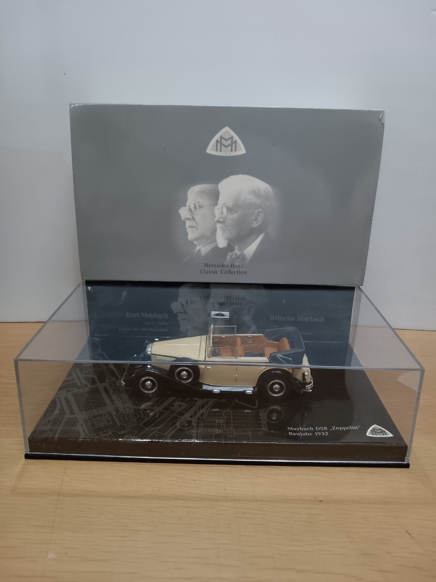 MINICHAMPS 1/43 Maybach DS8 Zeppelin Baujahr 1932 マイバッハ ツェッペリン ミニチャンプス 保管品拍卖
