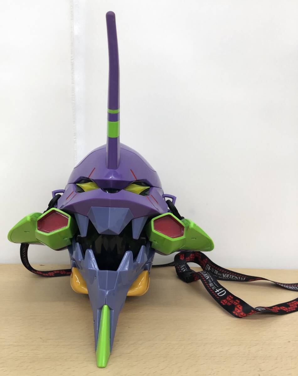 HB-117【中古品・現状品】USJ限定 エヴァ 初号機 ポップコーンバケツ 簡易清掃済み拍卖