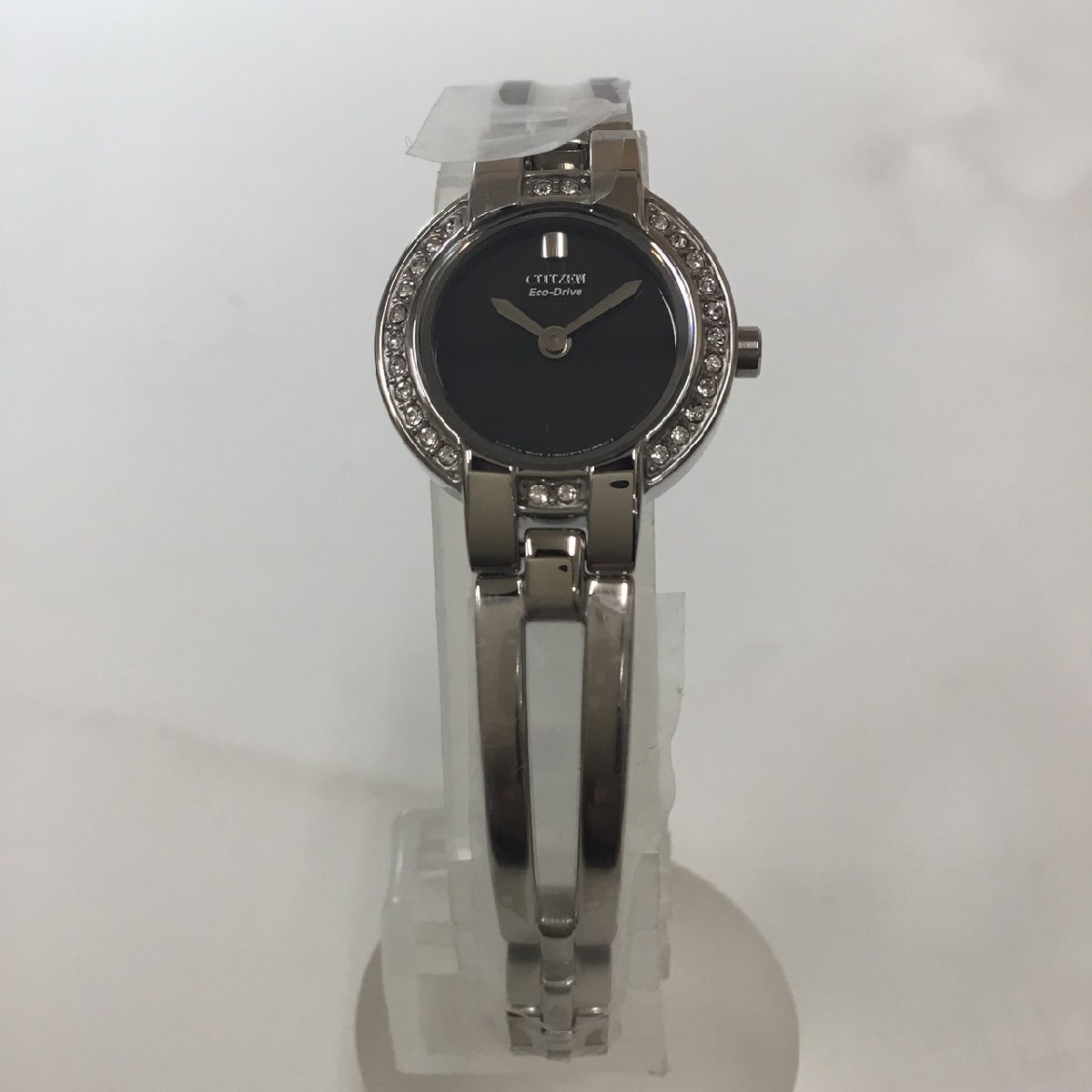 【未使用】CITIZEN シチズン エコドライブ EW9990-54E ブラック文字盤 逆輸入 レディース クォーツ 腕時計拍卖