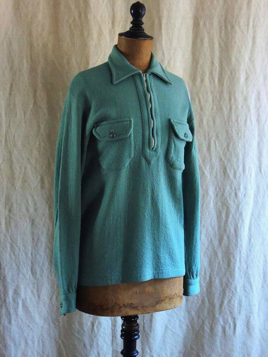 50s ビンテージ USA 1950年代 ハーフジップスウェット TALONジップ US古着 ウールワークシャツ HERCULES SEARS CARHARTT CHAMPION 30s 40s拍卖