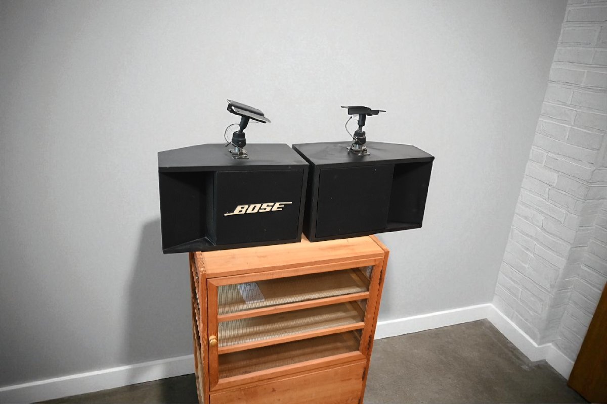 ○Bose 201-II Music Monitor スピーカー 2本セット 金具付 古道具のgplus広島2508k拍卖