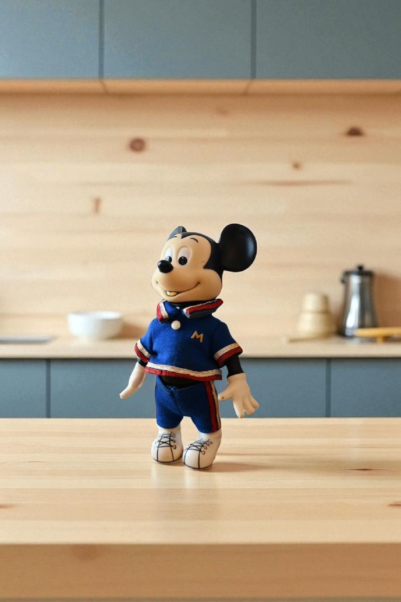 ○中島製作所 イエス・ノー ミッキーマウスのお人形 ディズニー 可愛いジャージ姿 レトロ 昭和 ヴィンテージ 古道具のgplus広島 2508i拍卖