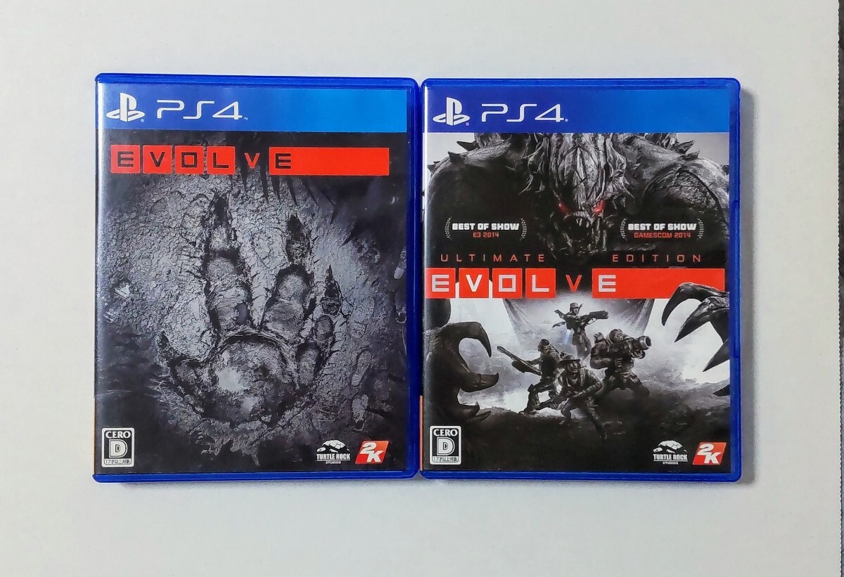 PS4ソフト/2枚セット【EVOLVE】【EVOLVE ultimate edition】拍卖