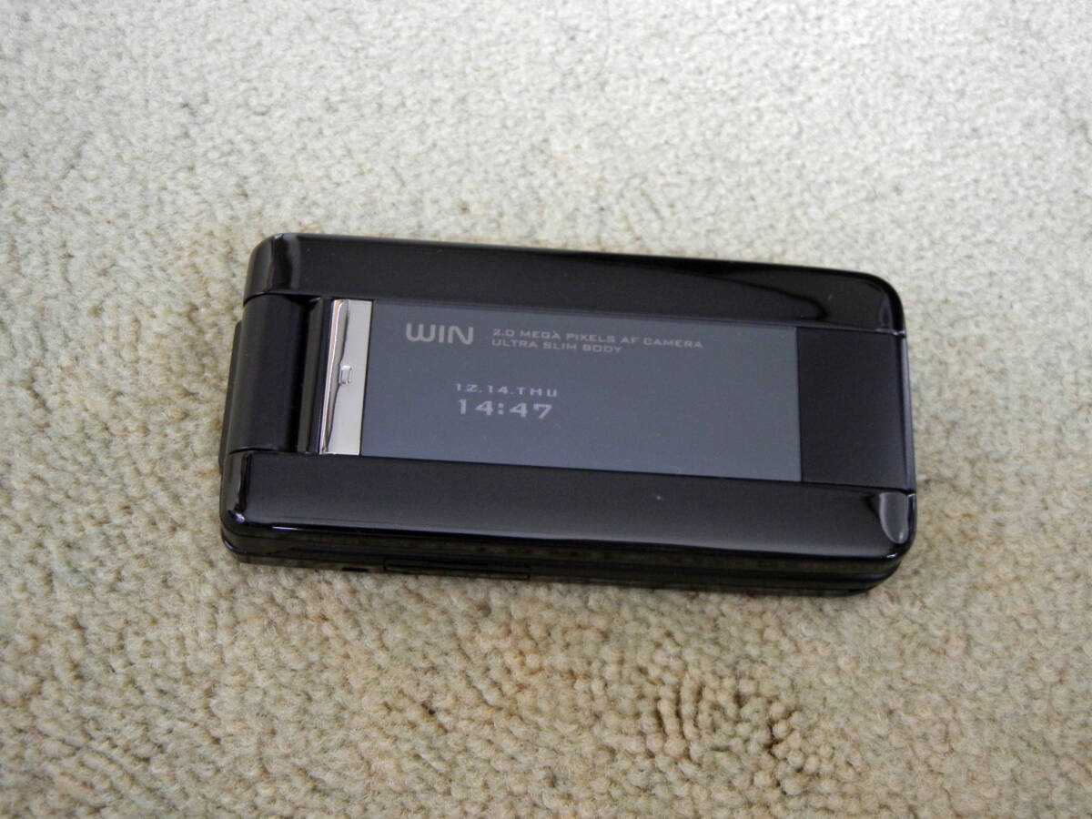 au W44K モックアップ(ラストラスブラック)拍卖