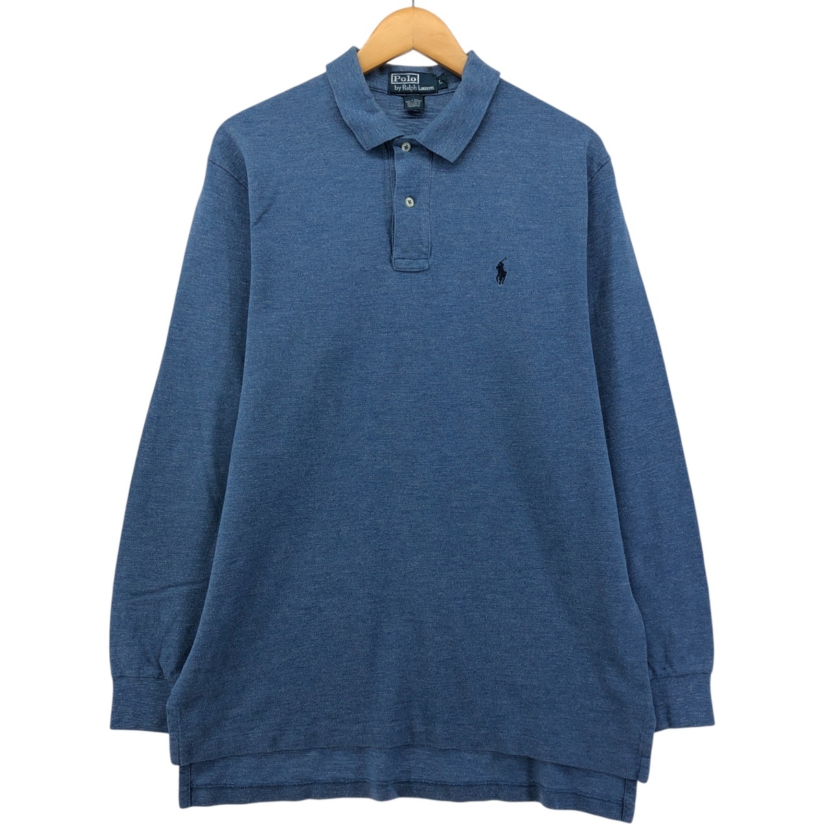 古着 ラルフローレン Ralph Lauren POLO by Ralph Lauren 長袖 ポロシャツ メンズL相当 /eaa575729拍卖