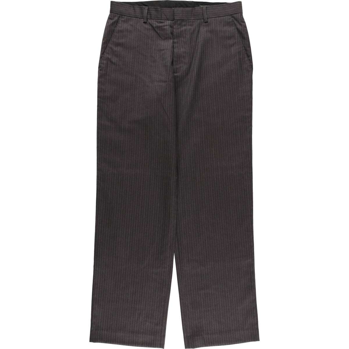 古着 00年代 バナナリパブリック BANANA REPUBLIC ストライプ柄 ウールパンツ スラックス メンズw34相当 /eaa574319拍卖