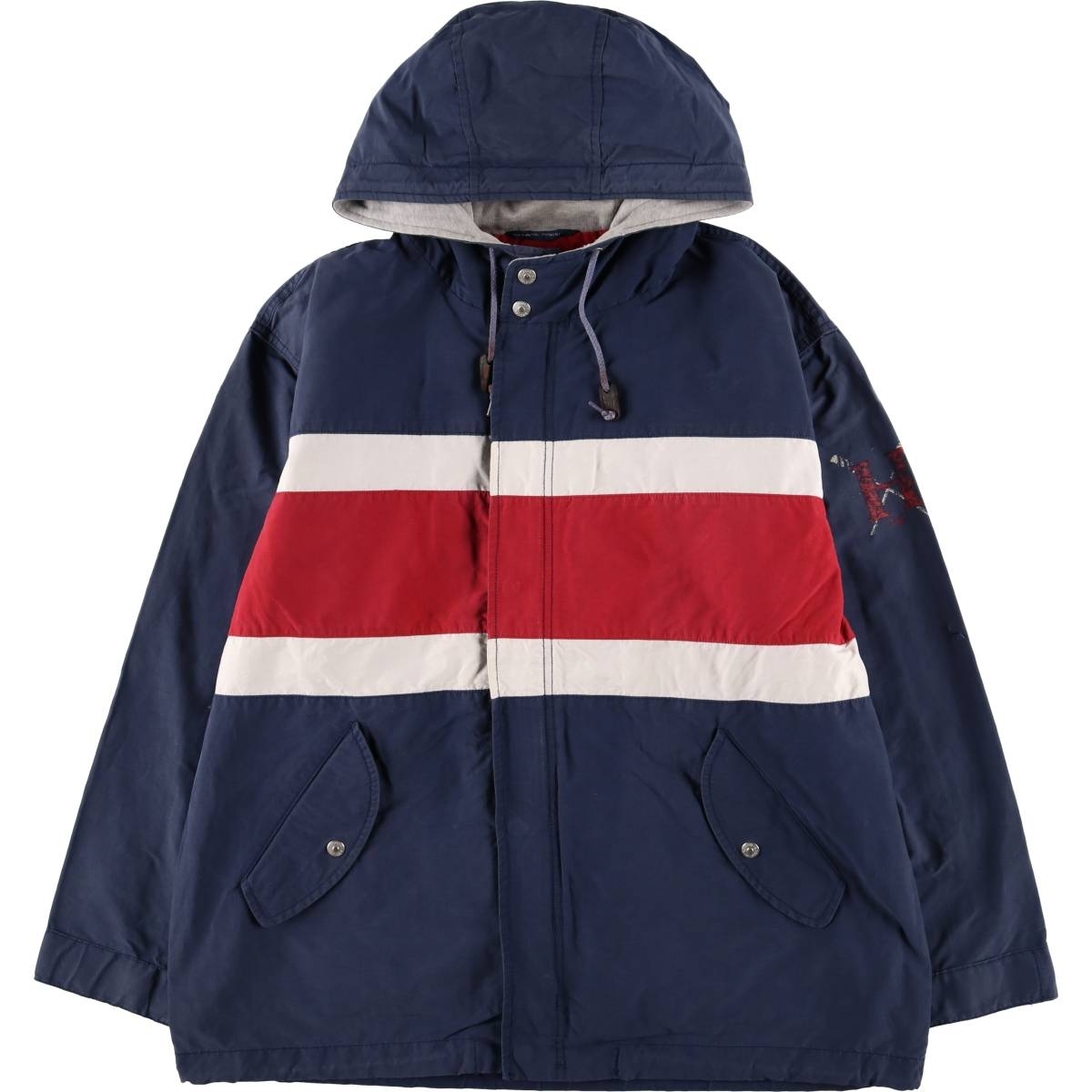古着 90年代 トミーヒルフィガー TOMMY HILFIGER ナイロンパーカー メンズL相当 ヴィンテージ /eaa580226拍卖