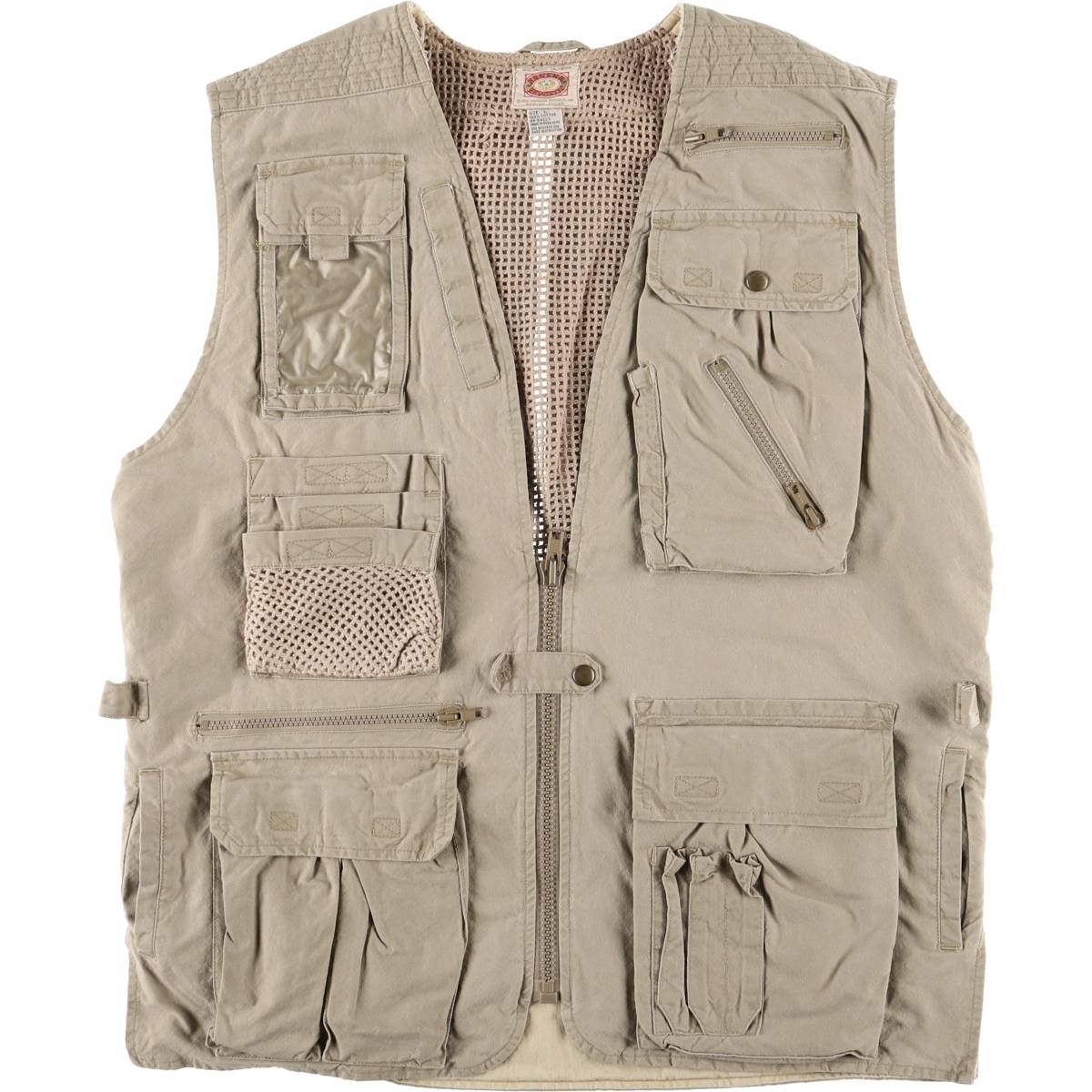 古着 80年代 バナナリパブリック BANANA REPUBLIC サファリベスト メンズL相当 ヴィンテージ /eaa579724拍卖