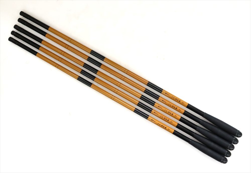 へら 玉の柄 段ヌリ 1.8m 5本セット!! 未使用保管品!! へらぶな A5160拍卖