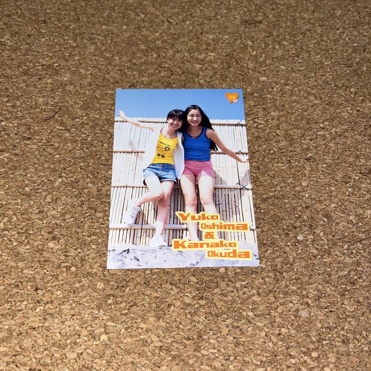 ピュアピュア トレカ NO218 大島優子&奥田佳菜子 拍卖