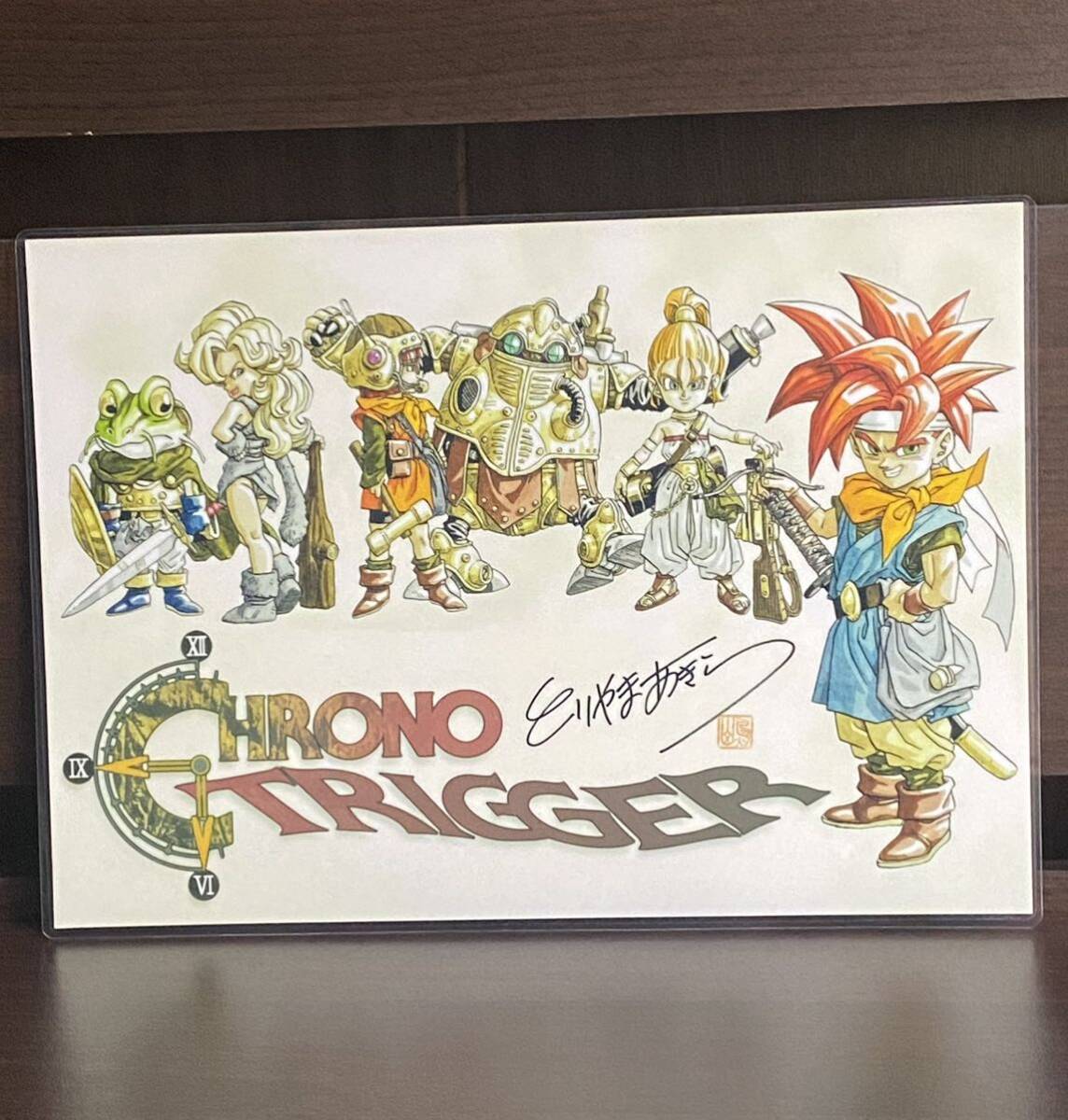 クロノトリガー ラミネート ハンドメイド品 A4拍卖