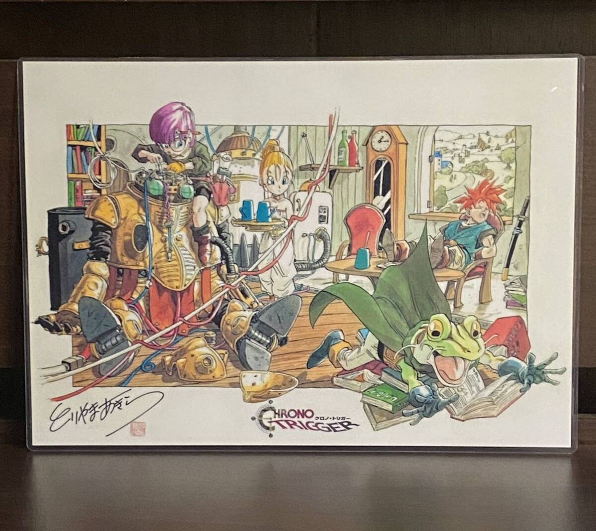 クロノトリガー ラミネート ハンドメイド品拍卖