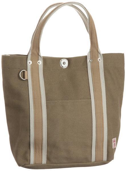新品【sale】帆布工房LINEトートバッグS◆カーキ拍卖