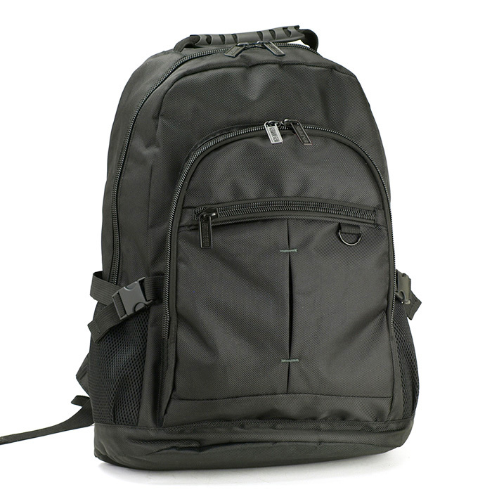 通勤通学ビジネスにおすすめ!ジャーメインギアPC対応メンズリュックサック20L黒拍卖