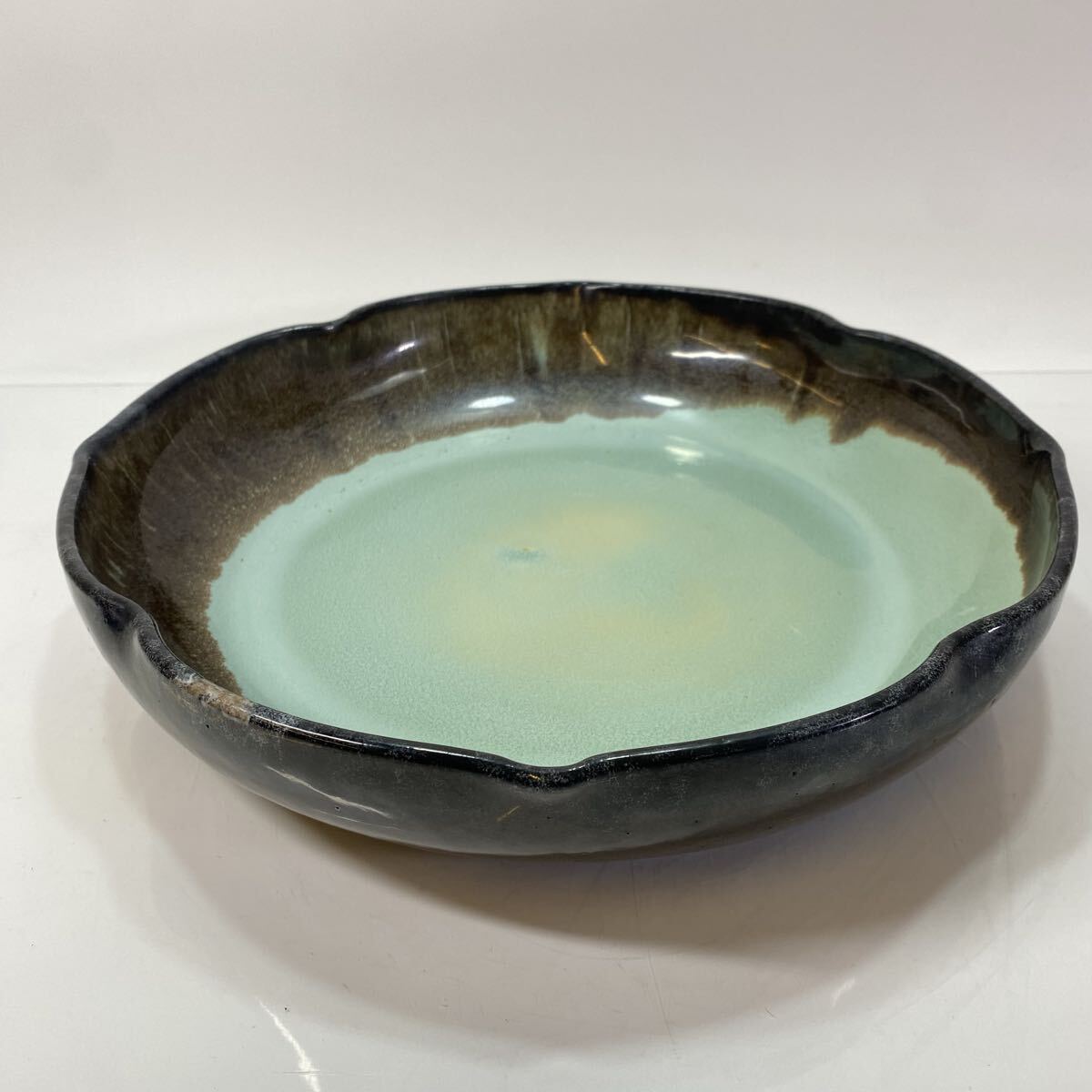 陶磁器 花器 水盤 花入 華道具 陶器 置物 インテリア 飾 フラワーベース拍卖