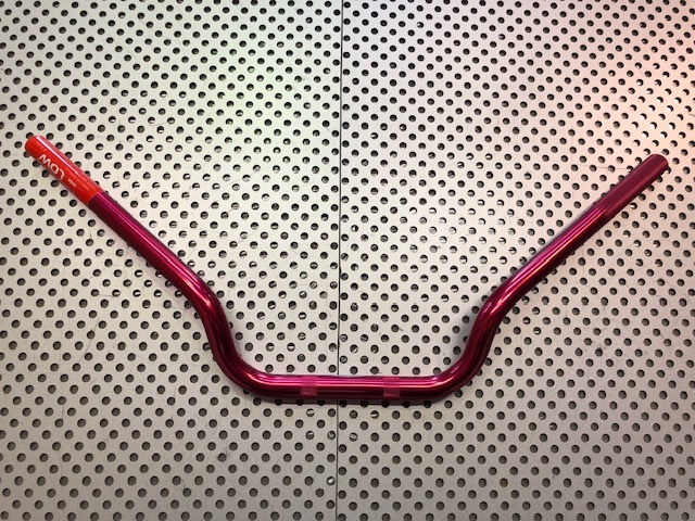 アクティブ製 アルミハンドル アルマイト(赤)拍卖