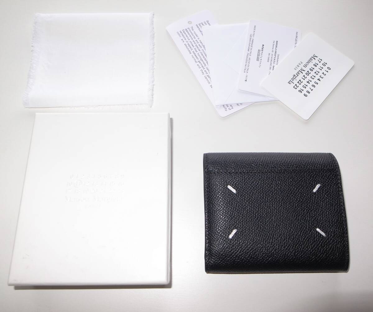 maison margiela マルジェラ 財布 wallet black 21AW拍卖