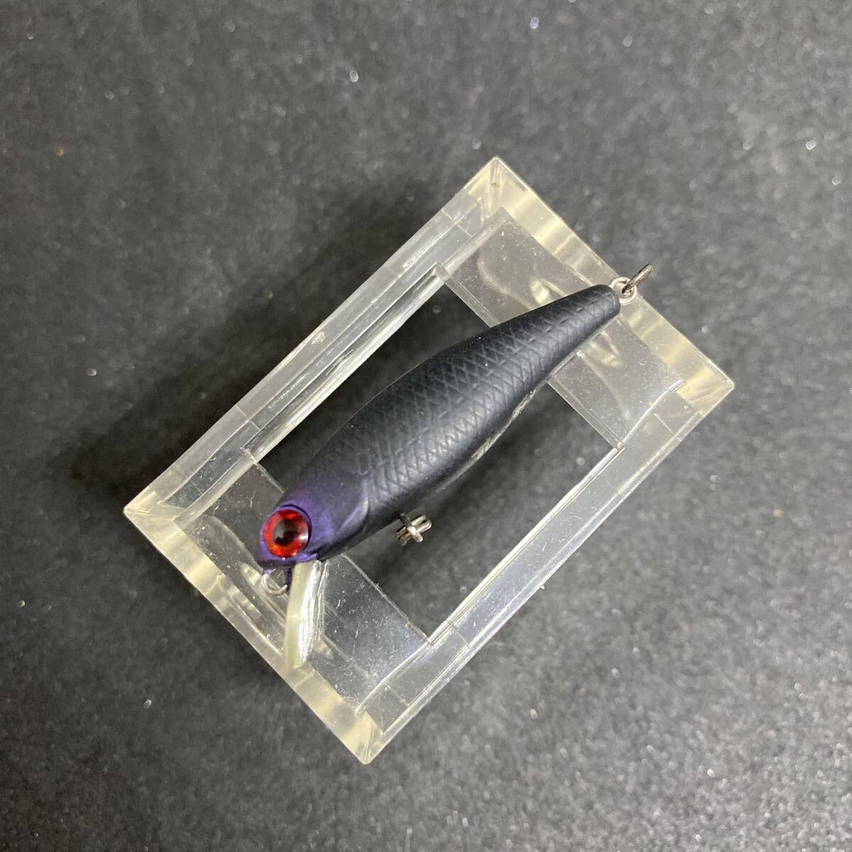 廃番 ジャッカル タイニーフライ 38 マットブラックカラー 検索) 琵琶湖 JACKALL TinyFry トラウト 渓流 エリア 1.4g 黒紫拍卖
