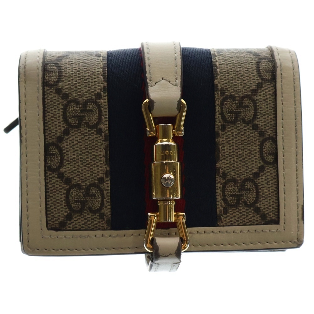 GUCCI グッチ ジャッキー1961 GGスプリーム 2つ折り コンパクトウォレット 財布 マルチカラー 645536拍卖