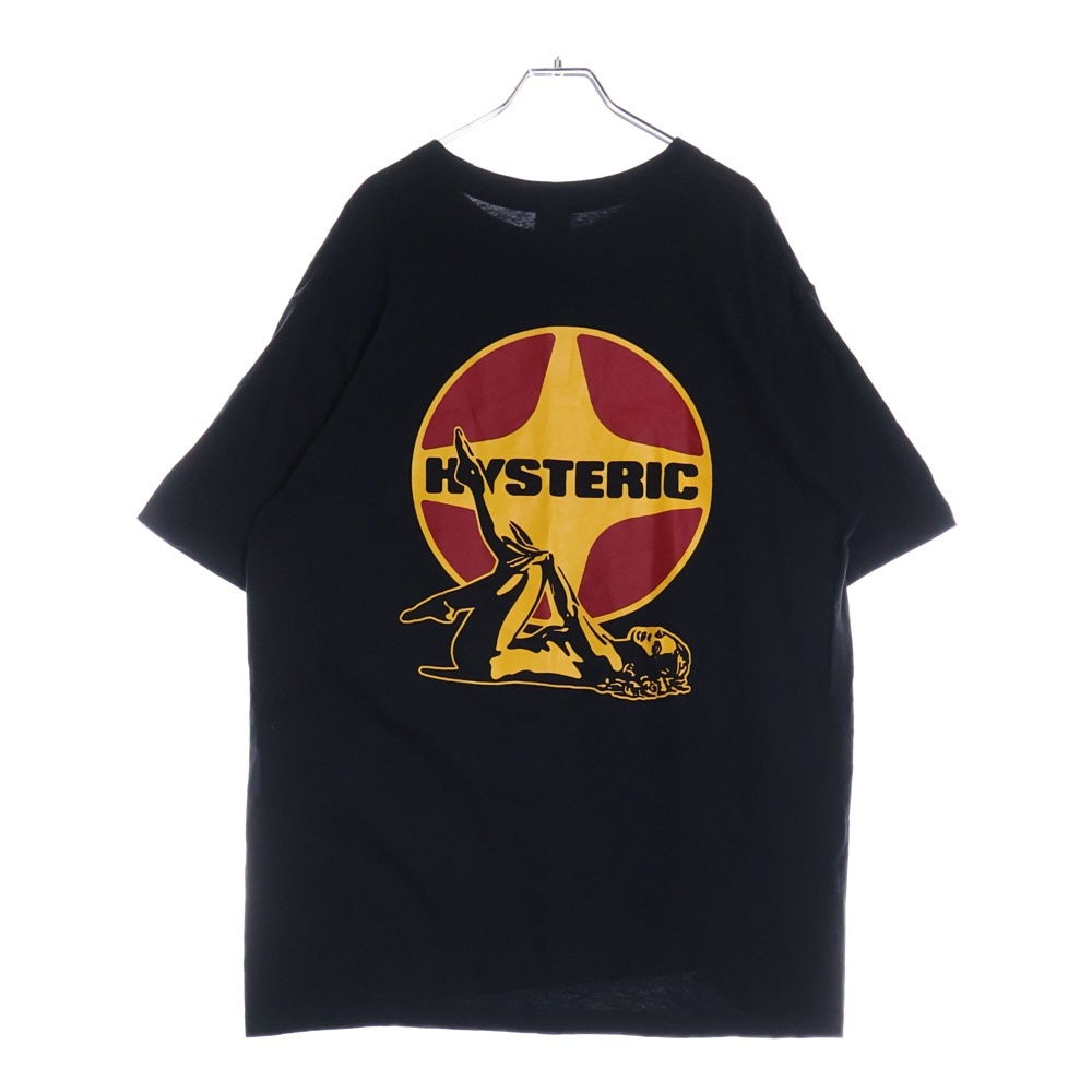SUPREME シュプリーム 24AW ×Hysteric Glamour Pin Up Tee ヒステリックグラマー ピンアップ 半袖Tシャツ ブラック拍卖