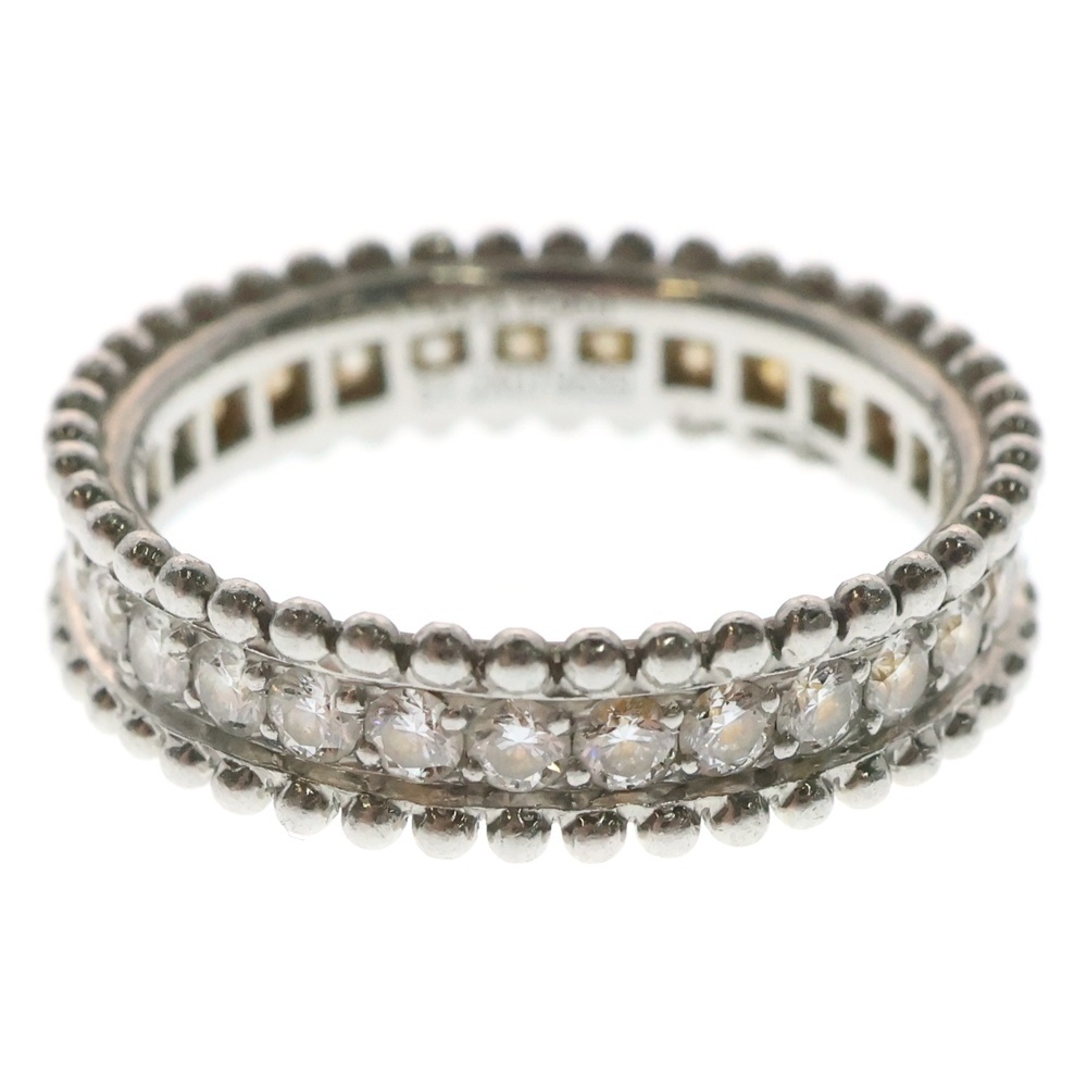 ヴァンクリーフアンドアーペル エステル エタニティ リング ダイヤモンド Pt950 プラチナ #51 指輪 ジュエリー アクセサリー拍卖