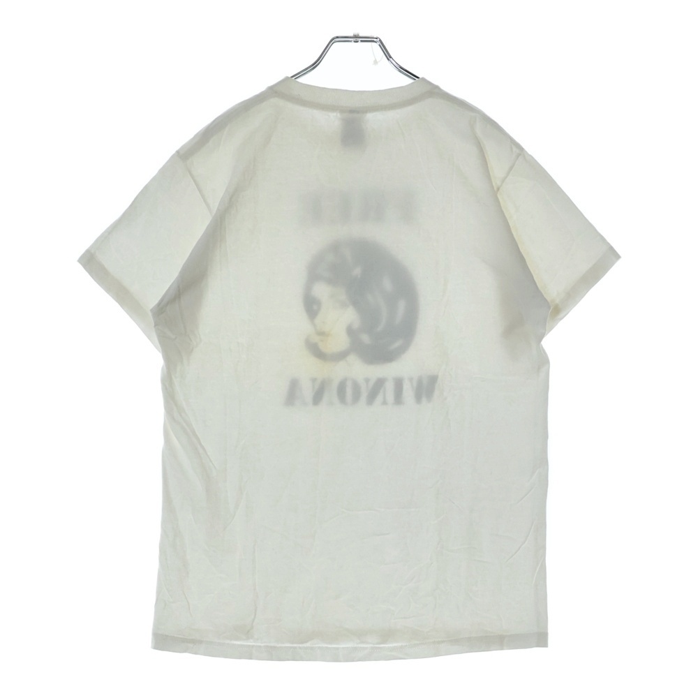 VINTAGE ヴィンテージ 00S VINTAGE FREE WNONA フリー ウィノナ クルーネック 半袖Tシャツ カットソー ホワイト拍卖