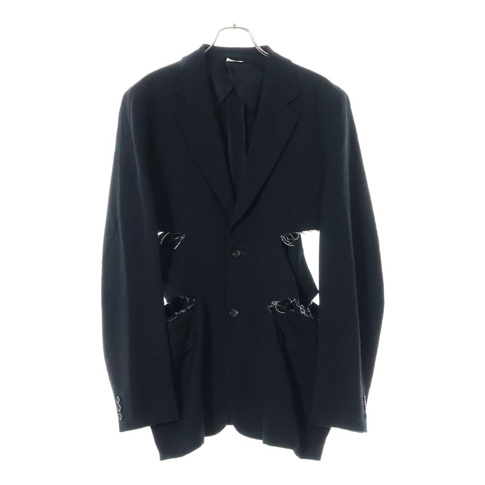 COMME des GARCONS HOMME PLUS コムデギャルソンオムプリュス 24AW カットアウトテーラード ジャケット ブラック PN-J055拍卖