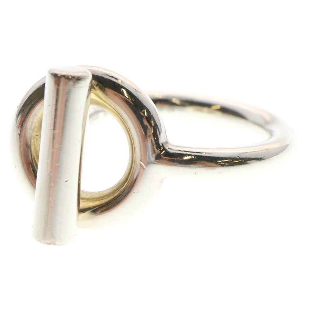 HERMES エルメス エシャぺ MM リング 指輪 シルバー Ag925 9.3g #53拍卖