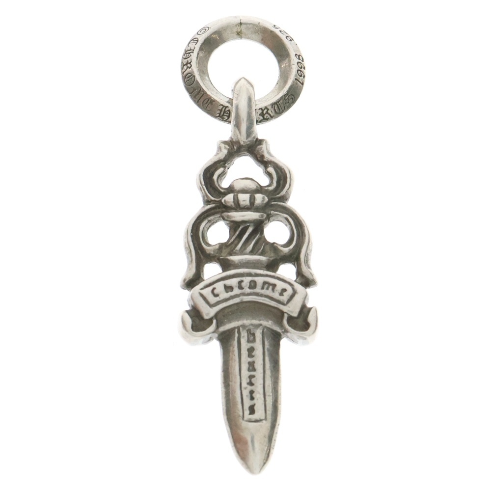 CHROME HEARTS クロムハーツ #5 DAGGER #5ダガーチャーム ペンダントトップ シルバー BCA195拍卖