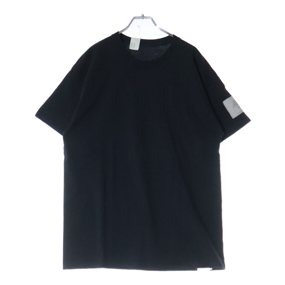 N.HOOLYWOOD エヌハリウッド 袖ラベルパッチ 半袖Tシャツ カットソー ブラック 9241-CS83拍卖