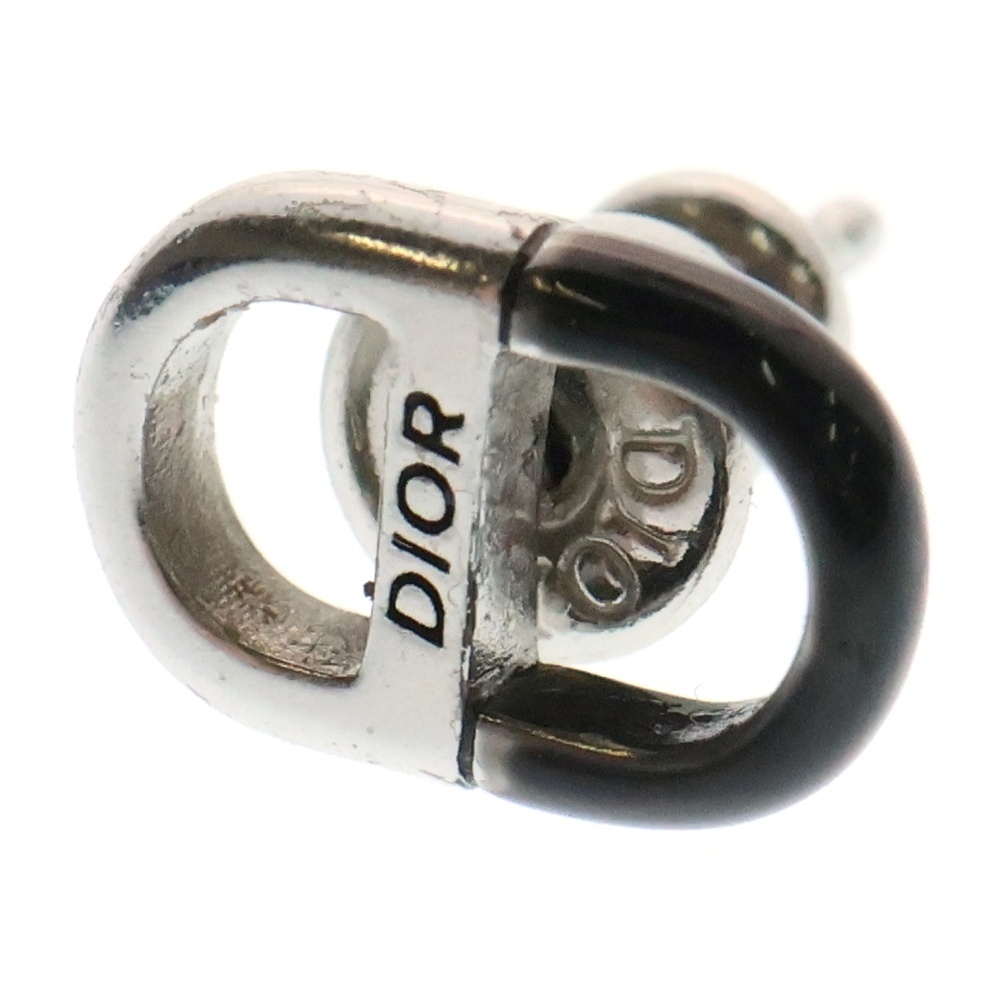 Christian Dior クリスチャンディオール Dior 8 ディオールエイト スタッドピアス シルバー/ブラック E3802HOMMT_D004拍卖