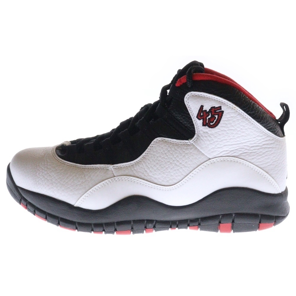 ナイキ【観賞用 2015年3月製造】AIR JORDAN 10 エアジョーダン10 レトロ ダブルニッケル ハイカットスニーカー US10.5/28.5cm 310805-102拍卖