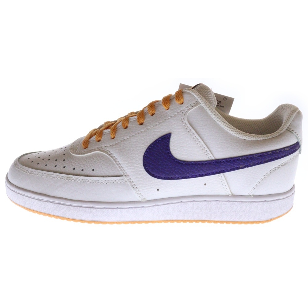 NIKE ナイキ COURT VISION LO NBA コート ビジョン ローカットスニーカー ホワイト US8.5/26.5cm DM1187-103拍卖